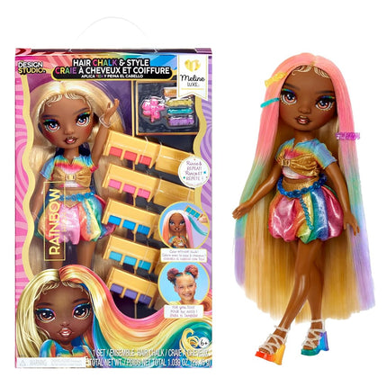 Rainbow High Hair Chalk & Style Doll - Meline - 28