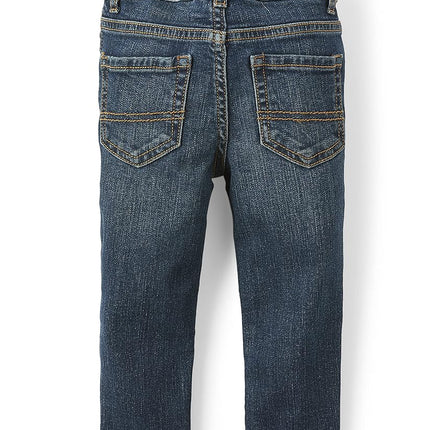 The Children's Place Multipack de jeans skinny stretch basiques pour bébés garçons et tout-petits, délavage Stone/Tide Pool/Gris Colombe/délavage Noir, lot de 4, 18-24 mois