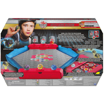 BAKUGAN Battle League Coliseum, Tablero de Juego de Lujo con Exclusivo, para Mayores de 6 Años