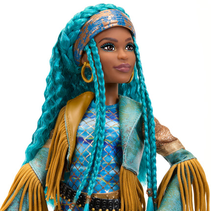 Mattel Disney Descendants: El Ascenso de Red Muñeca de Moda y Accesorio – Uma, Hija de Úrsula con Ropa Inspirada en la Película