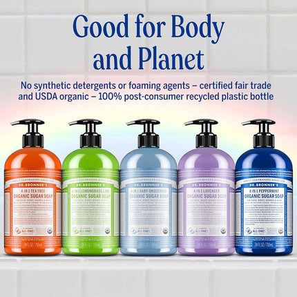 Dr. Bronner's Organic Sugar Soap Baby - Lavender, 710ml