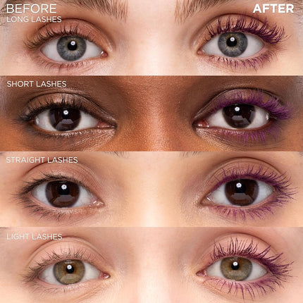 L'Oreal Paris Voluminous Original Mascara, 5X Fuller Lashes, Deep Purple Washable