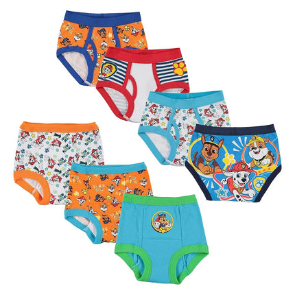 Paw Patrol Niños Paquete de 3 Pantalones de Entrenamiento y Paquete de 4 Calzoncillos, Pawcombo7pk, 2 Años
