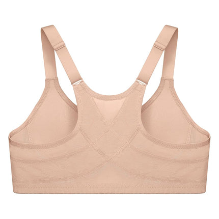 Glamorise Wonderwire Front-Closure Posture Back Underwire Bra 9265 (Women's & Women's Plus)