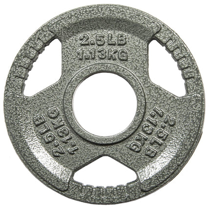 Sporzon! Cast Iron Olympic 2-Inch Grip Plate Weigh