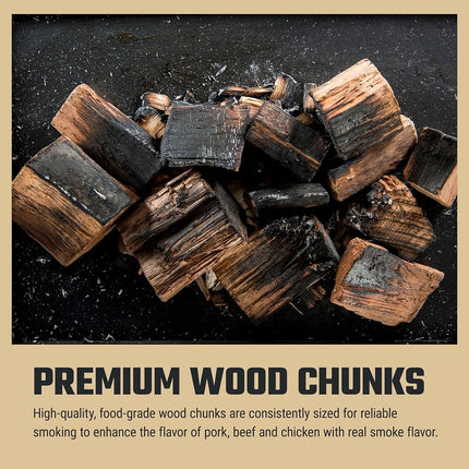 Oklahoma Joe's® Hickory Wood Chunks, 432 cu in Bag - 3947292R04