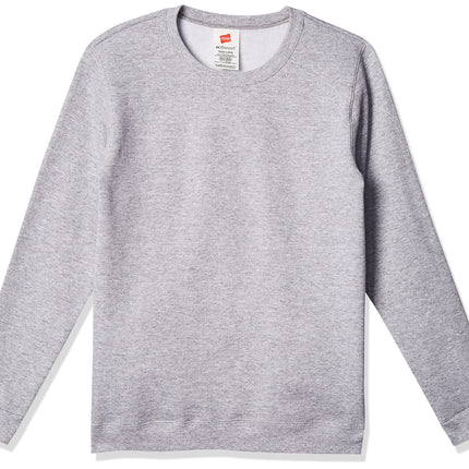 Hanes Boys Eco Smart Crew, Light Steel, Medium