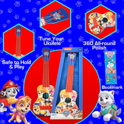 Paw Patrol Party Ukulele for Kids, Chase & Marshall