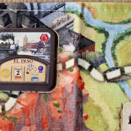 Asmodee | Great Western Trail El Paso | 1-4 Players | 60-90 Mins | Ages 12+ | Board Game | Perfect Game for Game Nights When There is not Enough time for the core GWT Games by Lookout Games