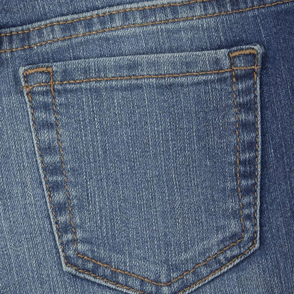 Shorts vaqueros midi, bajo deshilachado Josephine Wash, 4