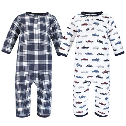 Hudson Baby Unisex Baby Premium Quilted Coveralls,