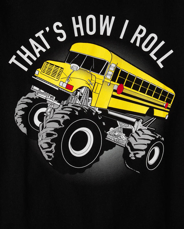 The Children's Place T-shirts graphiques à manches courtes pour garçons School Days, multipack, How I Roll/1st Day of 3rd Grade/Genius, Small