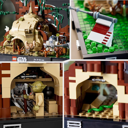 LEGO® Star Wars™ Dagobah™ Jedi™ Training Diorama 75330 Building Kit for Adults; Brick-Built Collectible for Display