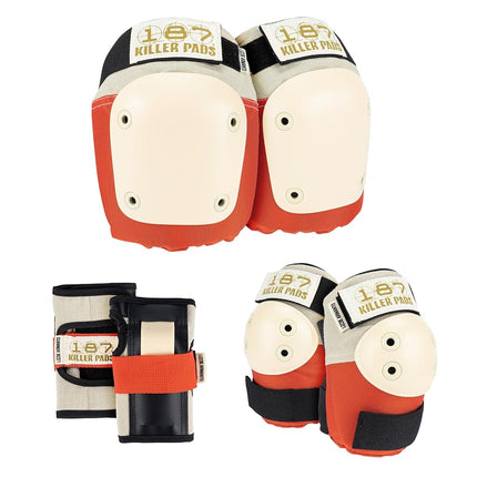 187 KILLER PADS Skateboarding Knee Pads, Elbow Pads, and Wrist Guards, Six Pack Pad Set, Lizzie Armanto Signature Edition, XS