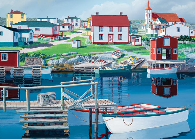 Ravensburger Greenspond Harbor 1000 Piece Jigsaw P