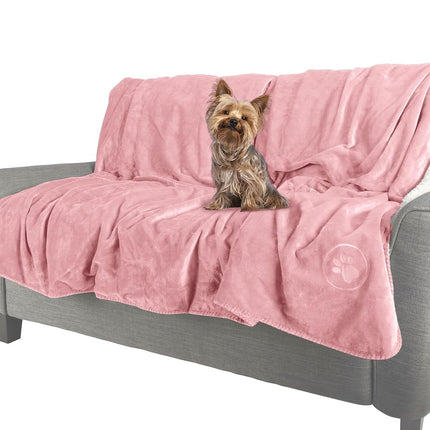 PETMAKER Waterproof Pet Blanket - 30x40-Inch Rever