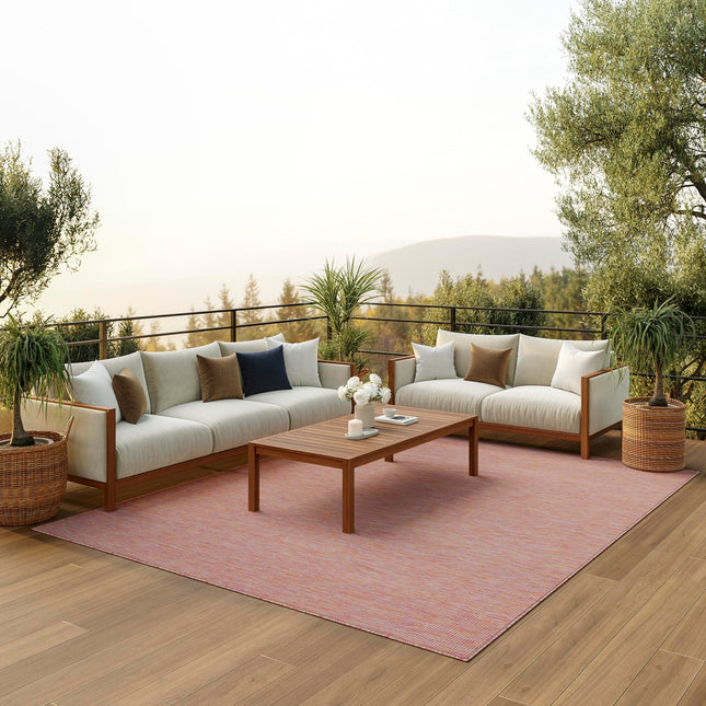 Nourison Positano Rainbow 7' x 10' Area Rug, Moder