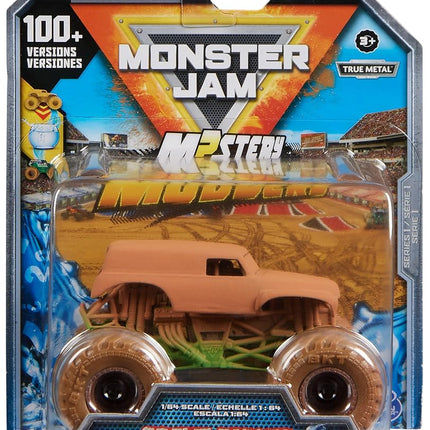 Monster Jam, Mystery Mudders, Official Die-Cast Monster Truck, Wash To Reveal, 1:64 Scale (Styles Will Vary)