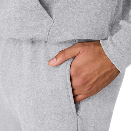 Hanes Men's Ultimate Cotton Pant Sweatpants, Light Steel, Large