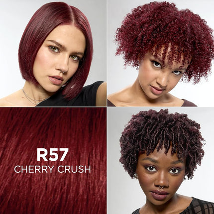 Feria Power Reds Hair Color, R57 Intense Medium Auburn (Packaging May Vary)
