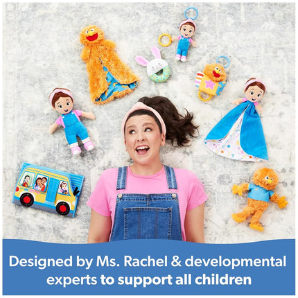 Ms. Rachel Official Surprise Learning Box - Educational Toys with Stuffed Animals, Sensory Activities for Babies & Toddlers, Ages 0-2
