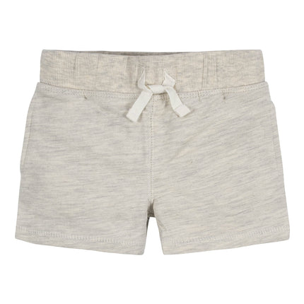 Gerber Baby Boys' paquete de 3 shorts de punto sin cierre para niño, azul y gris, 3T