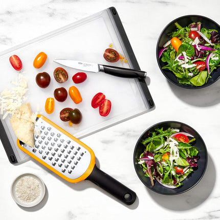 OXO Double Sided Everyday Cutting Board, Translucent, 33 x 23 x 1cm