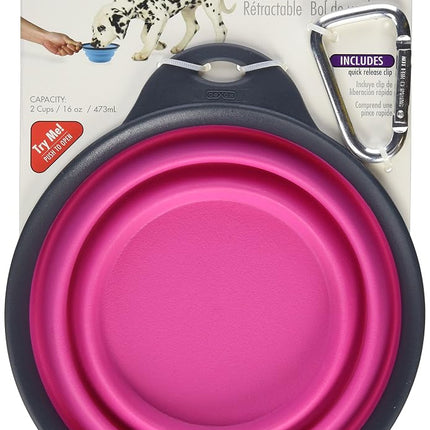 Dexas Popware for Pets Collapsible Travel Cup, Lar
