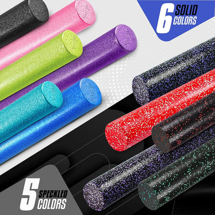 Yes4All EPP Foam Roller for Back, Legs, Physical Therapy, Exercise, Deep Tissue, and Muscle Massage – Extra Firm High-Density Foam Roller – Support Pain Relieved, Back, Legs, and Muscle Recovery