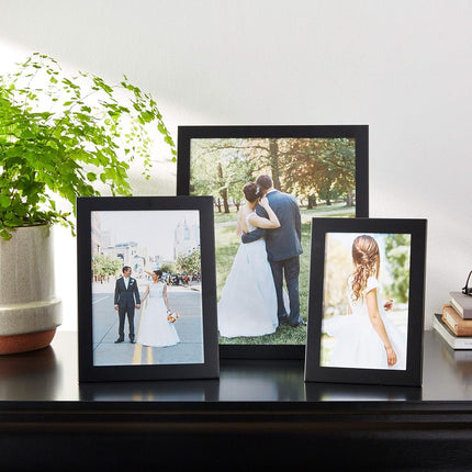 Lawrence Frames 230080 Black 8x10 Metal Picture Frame
