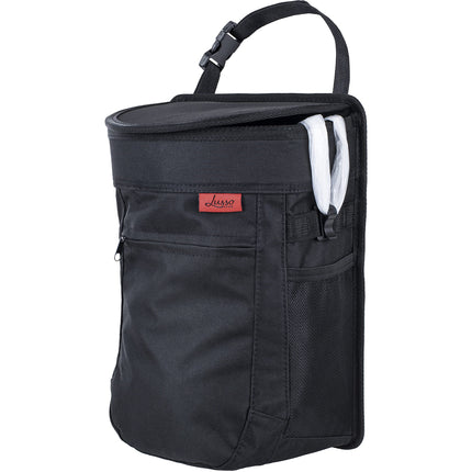 Lusso Gear Spill-Proof Car Bin, Car Trash Can for 