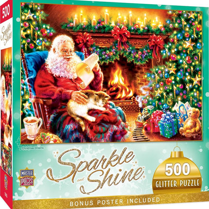 MasterPieces Puzzle Company Holiday Glitter Christ