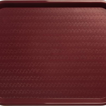 Bandeja para cafetería/comida rápida Carlisle CT141861 Caf, 14" x 18", Burdeos