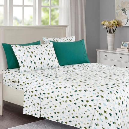 Elegant Comfort Luxury Soft Bed Sheets Holiday Pat