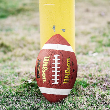 Balón de fútbol americano de material compuesto Wilson NCAA para jóvenes