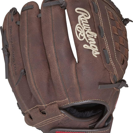 Rawlings Player Preferred Baseball Glove, Regular, Baseball/Softball Pattern, Basket-Web, 12-1/2 Inch