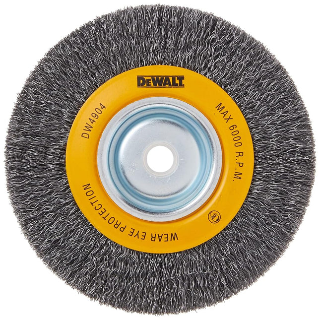 DEWALT Wire Wheel, Crimped, 6-Inch (DW4904)