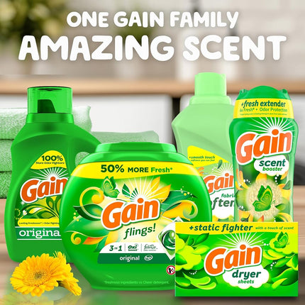 Gain Fireworks Original Fabric Softener 710ml