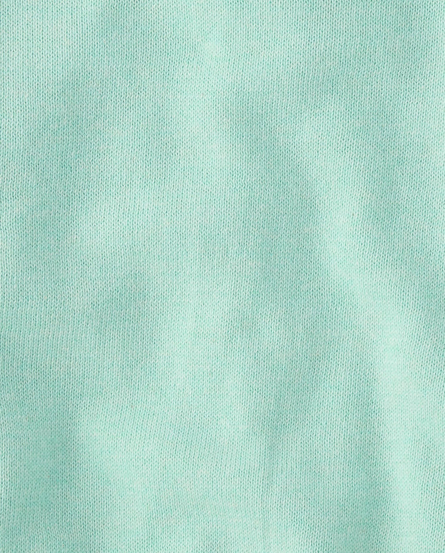 The Children's Place Boys' Long Sleeve V-Neck Sweater, Mellow Aqua, Medium