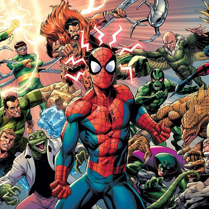 Buffalo Games - Marvel - Spider-Man Sinister War - 1000 Piece Jigsaw Puzzle for Adults - Collectible Tin Case - Finished Size is 26.6 x 19