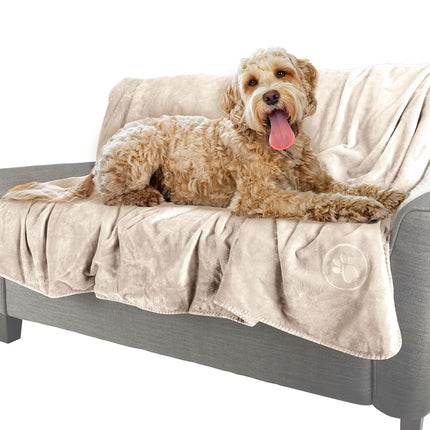 PETMAKER Dog Blanket - 60x80in Reversible Sherpa B