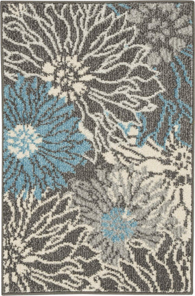 Nourison Passion Navy/Light Blue 3'9'' x 5'9'' Are