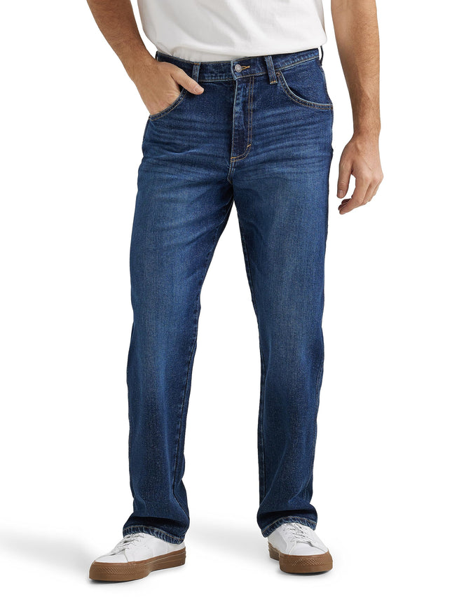 Wrangler Men's Free-to-Stretch Relaxed Fit Jean, D