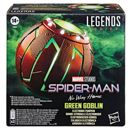 Citrouille Électronique du Bouffon Vert Marvel Legends Series, Équipement de Jeu de Rôle pour Adultes Spider-Man: No Way Home