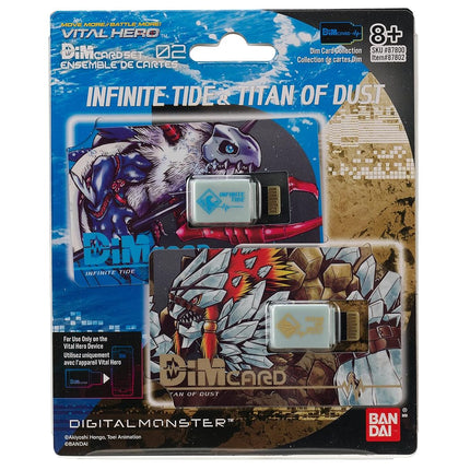 Bandai Namco - Digimon - Vital Hero DIM Card Pack (Infinite Tide & Titan of Dust)