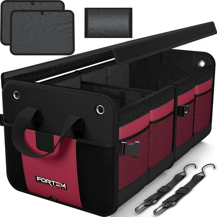 FORTEM Car Boot Organiser, SUV Boot Tidy, Trunk St