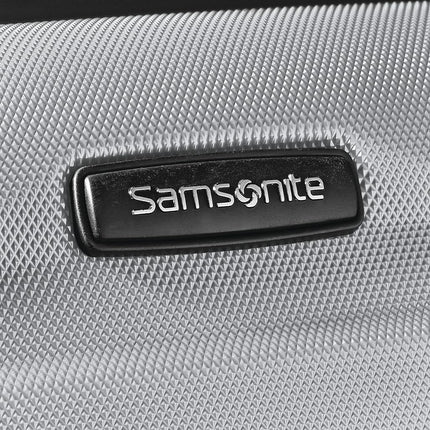 Samsonite Omni Pc Hardside Expandable Luggage, Silver, Carry-On 20-Inch, Omni Pc Hardside Expandable Luggage with Spinner Wheels