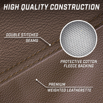 GoSports 9 ft Premium Leatherette Pool Table Cover - Waterproof & Tearproof - Heavy Duty Indoor & Outdoor Billiard Table Cover