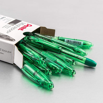 Pentel BK91MND-D – Ballpoint Pen (Green, 1 Piece)