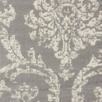 Nourison JUB09 Jubilant Vintage Damask Ivory/Pink Area Rug Runner 2'3" x 7'3", 2'x7',